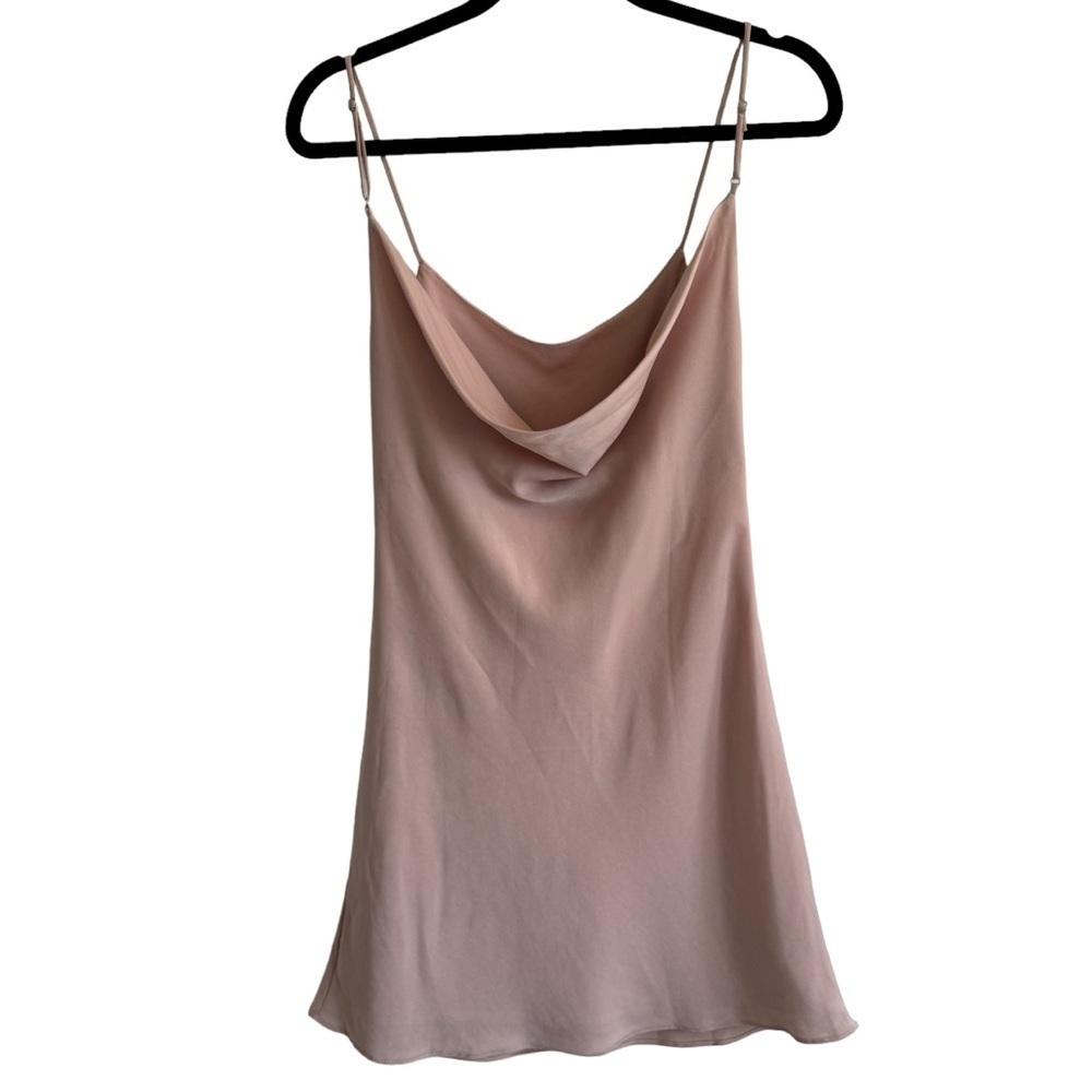Lulus Make a Move Blush Pink Slip Dress, Size M - Picture 10 of 13